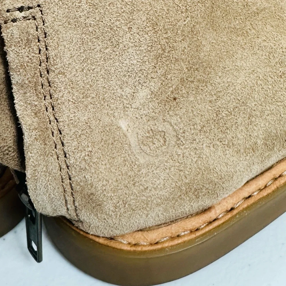 Born Iwa Taupe Suede Sandal *FLAWED